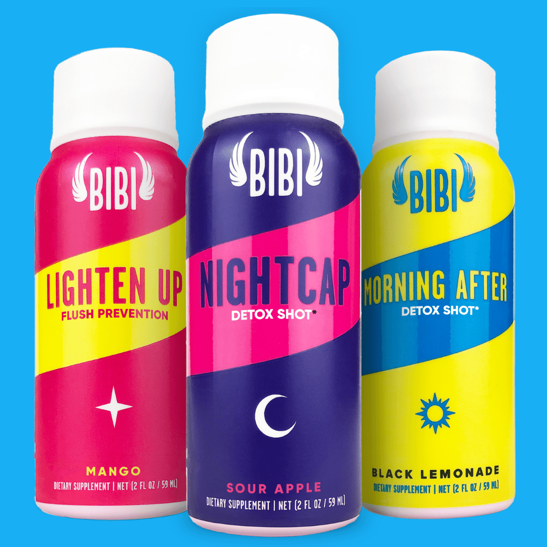 Bibi-Beverages - Lighten Up, NightCap, Morning After